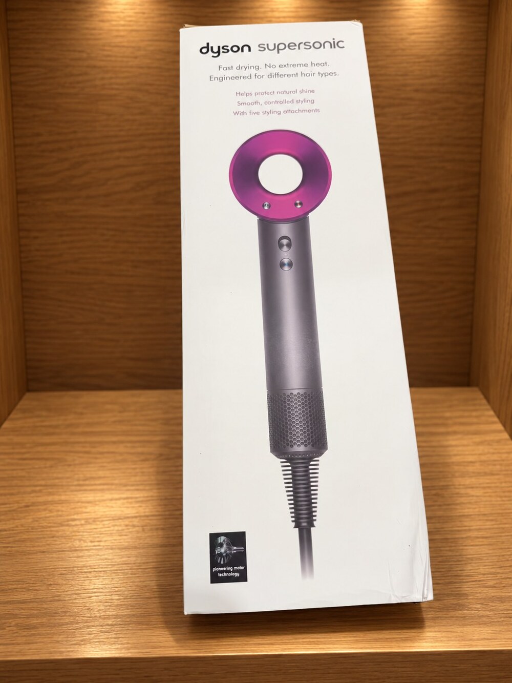 Dyson Supersonic Hair Dryer with Pink Ring, New